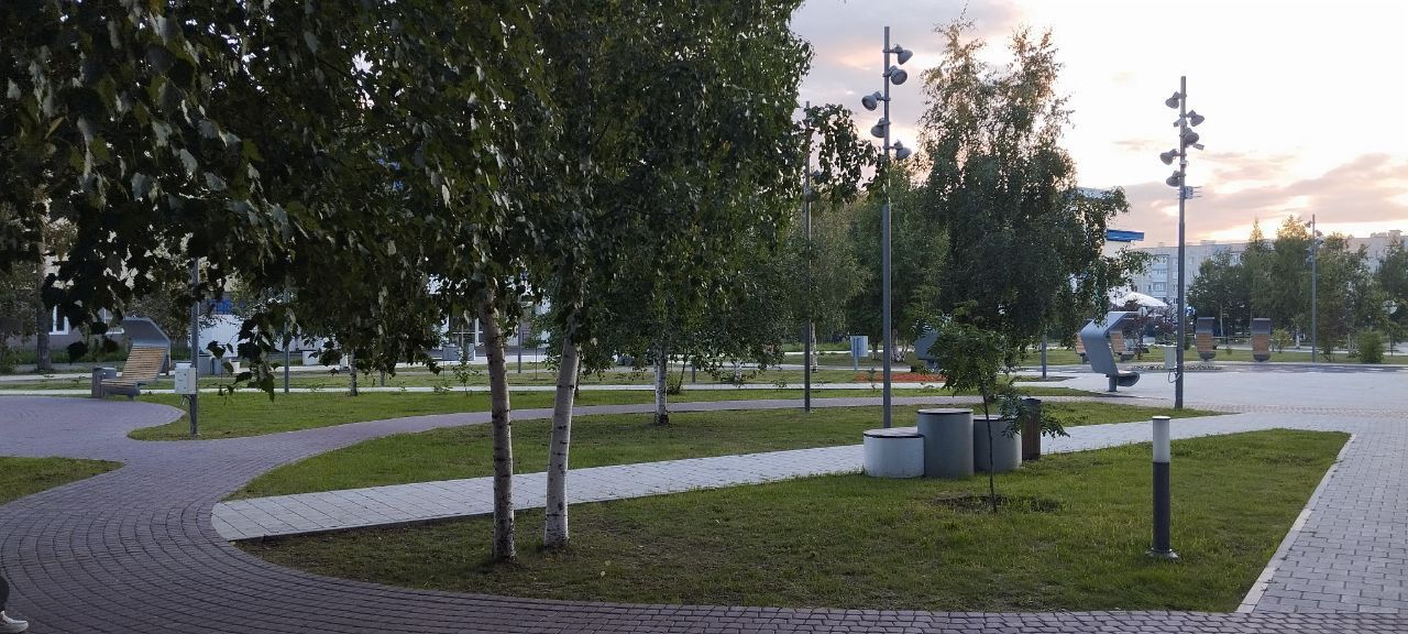 Сквер Геологов Ноябрьск