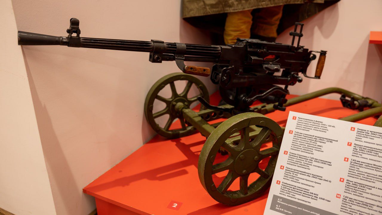 Станковый пулемет Горюнова СГ-43